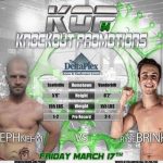 Ryse Brink vs Joe Nehm KOP 54 Friday, March 17 2017
